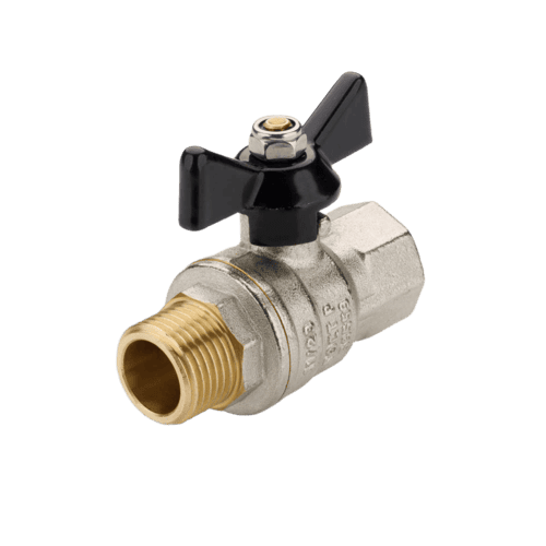 Кран шаровый Valtec «PERFECT-ГОСТ» ВР-НР ручка-бабочка